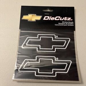Chevy Logo Chevrolet Diecutz Window Decal Sticker‎ Vinyl